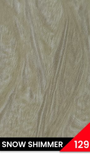Snow shimmer pre laminated Plywood